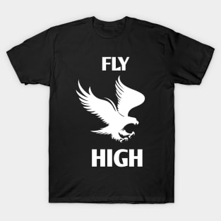 fly eagles high T-Shirt